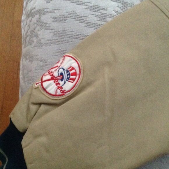 Yankees Men Authentic Large Leather & Suede Team Coat - Never Worn - Picture 4 of 8